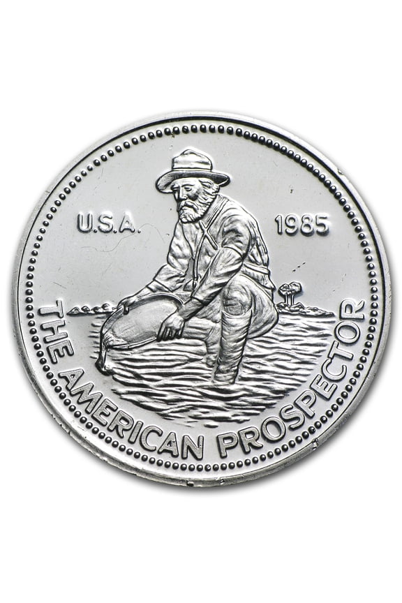 1/2 oz Silver Round - Engelhard Prospector