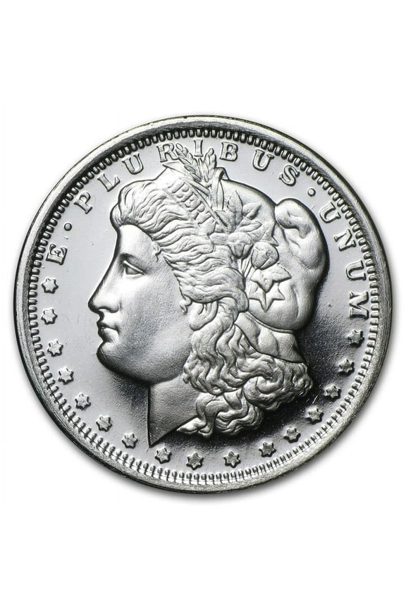 1/2 oz Silver Round - Morgan Dollar Design
