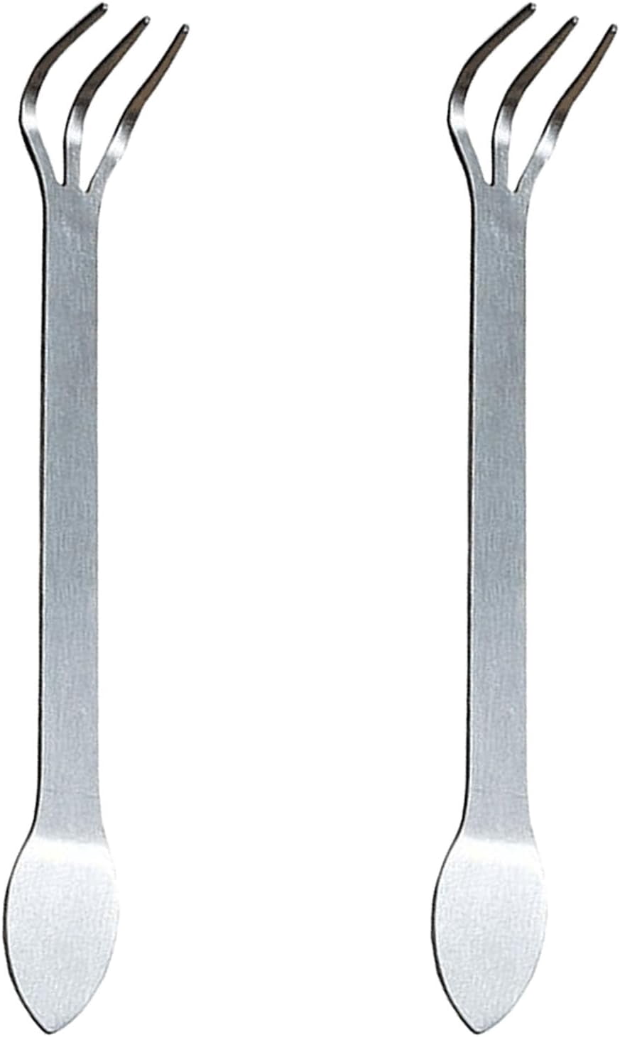 1/2 piece multi-functional stainless steel bonsai rake 3-tooth root ...