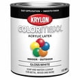 thumbnail image 1 of 1/2 pt Krylon K05612007 White COLORmaxx Paint & Primer, Gloss, 1 of 7