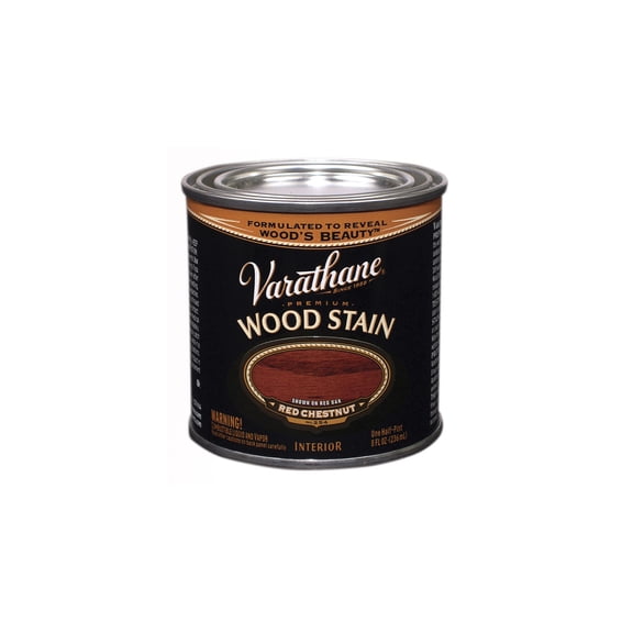 1/2 pt Rust-Oleum 211802 Red Chestnut Varathane Oil-Based Interior Wood Stain