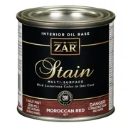 1/2 pt UGL 51706 Moroccan Red Zar Interior Oil-Based Wood Stain