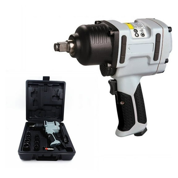 1/2" 7445 Pneumatic Wrench Spanner Key Professional Air Tools Auto Repair Tools Wrench Kit Spanners Air Tools 680-900N.M ,Easy to Use