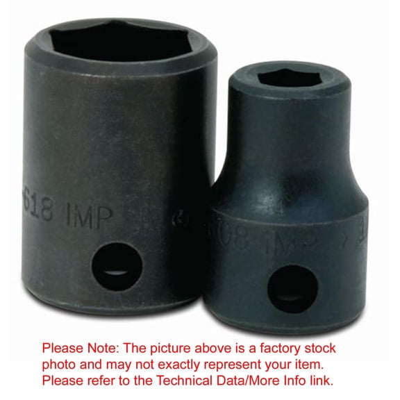 1/2" x 1/2" Drive 12 Point Supertorque Deep Impact Socket
