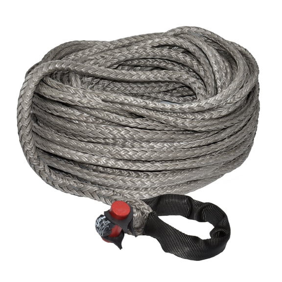1/2" x 125' LockJaw Synthetic Winch Line w/ Integrated Shackle 10,700 lbs WLL