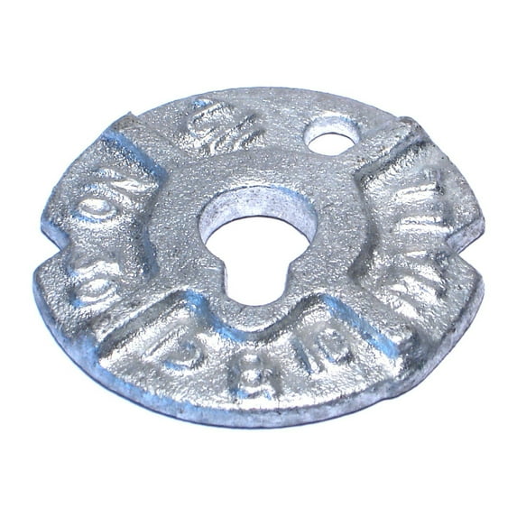 1/2" x 2-17/32" x 1/4" Hot Dip Galvanized Grade 2 Steel Malleable Washers MWS-112