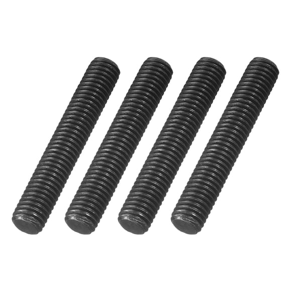 1/2" x 2.97" Fully All Threaded Rod, 4Pack B7 Alloy Steel Long Threaded Screw Right Hand Threads Fully Studding Rod Bar