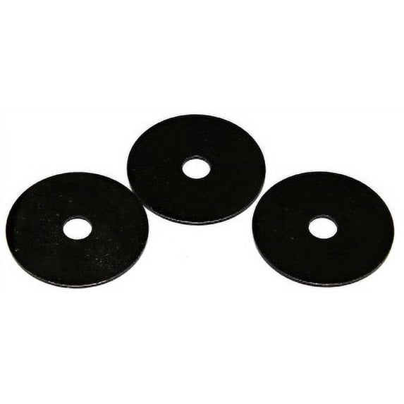 1/2" x 2" Fender Washers / Steel / Black Oxide - 25 Lb. Carton