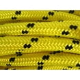 thumbnail image 1 of 1/2" x 200 ft Arborist Double Braid Polyester Rope, Yellow/Black, 1 of 1