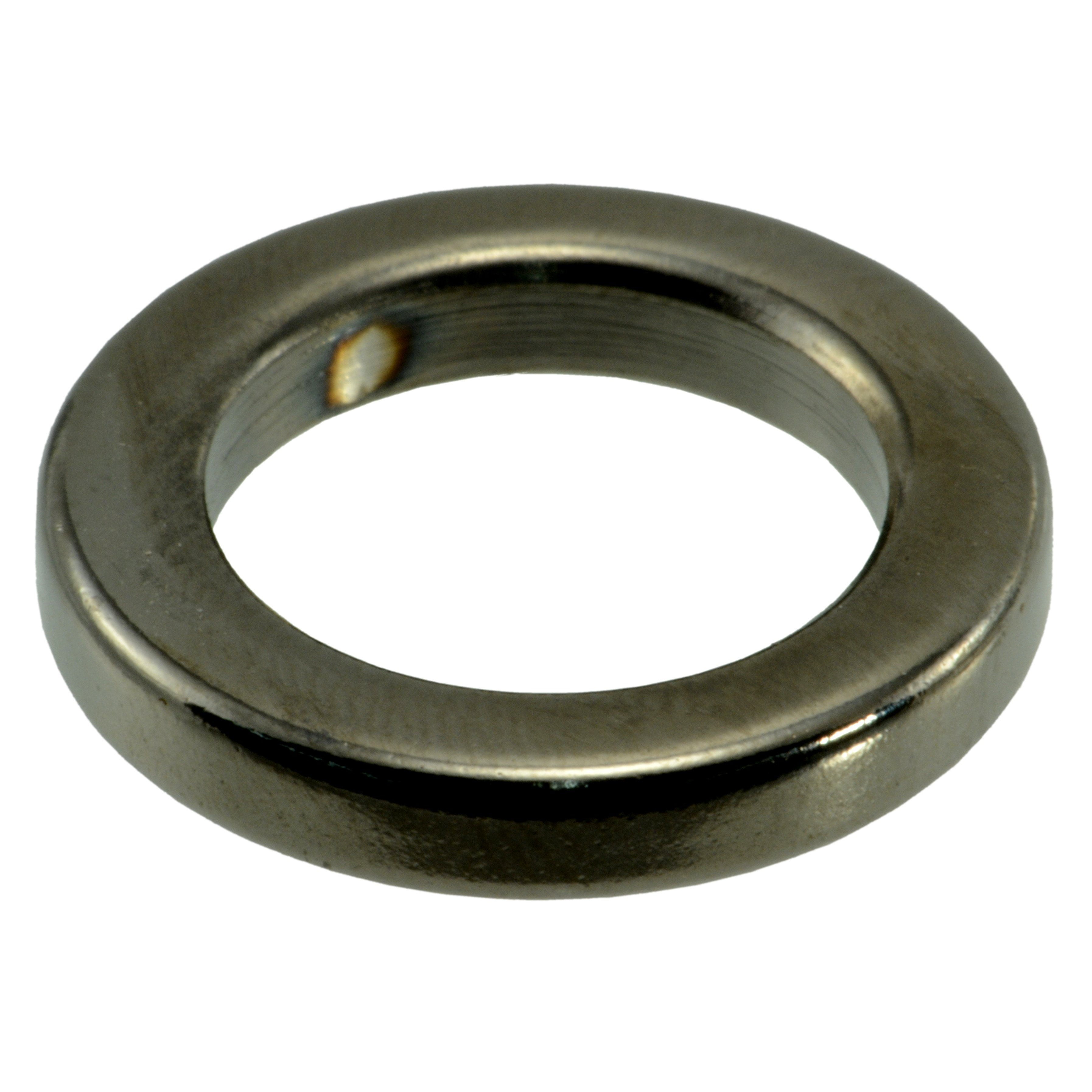 1/2" x 3/4" x 1/8" Black Chrome Plated Steel Spacers (5 pcs.)