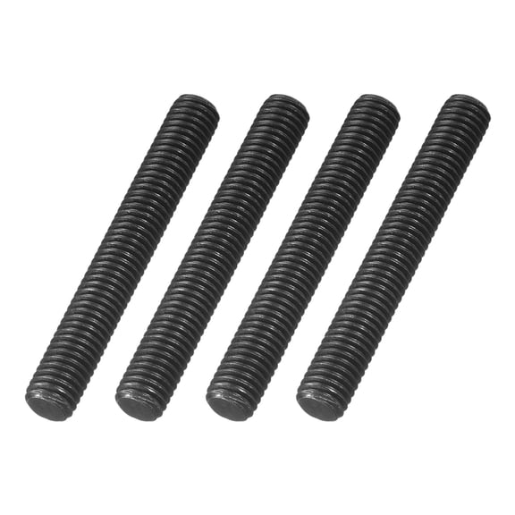 1/2" x 3.5" Fully All Threaded Rod, 4Pack B7 Alloy Steel Long Threaded Screw Right Hand Threads Fully Studding Rod Bar