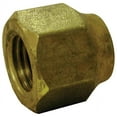 thumbnail image 1 of 1/2" x 3/8" Brass Short Forged Flare Nut ,PartNo F40014 JonesStephens, 1 of 1