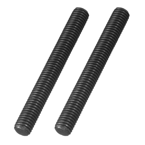 1/2" x 4.13" Fully All Threaded Rod, 2Pack B7 Alloy Steel Long Threaded Screw Right Hand Threads Fully Studding Rod Bar