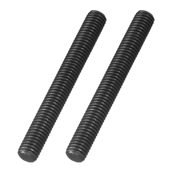 1/2" x 4.33" Fully All Threaded Rod, 2Pack B7 Alloy Steel Long Threaded Screw Right Hand Threads Fully Studding Rod Bar