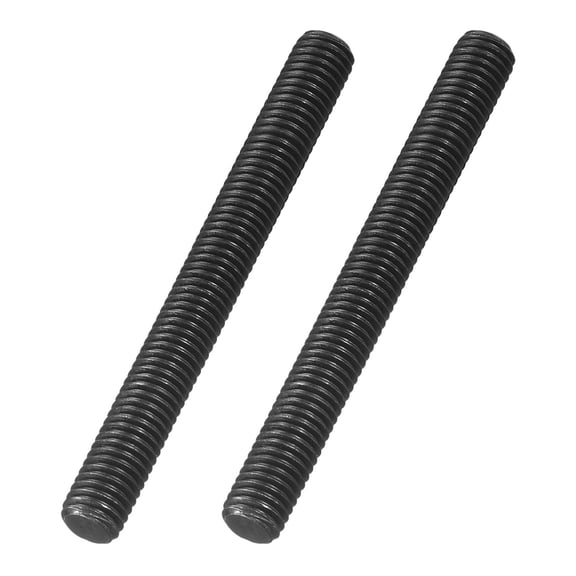 1/2" x 4.89" Fully All Threaded Rod, 2Pack B7 Alloy Steel Long Threaded Screw Right Hand Threads Fully Studding Rod Bar