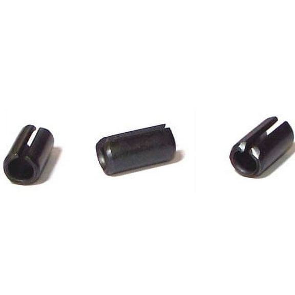1/2" x 4" Roll (Spring) Pins / Steel / Plain - 100 Piece Carton