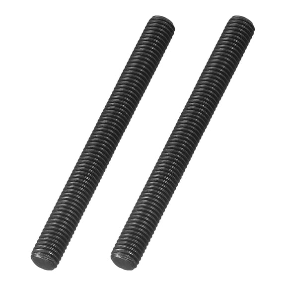 1/2" x 5.2" Fully All Threaded Rod, 2Pack B7 Alloy Steel Long Threaded Screw Right Hand Threads Fully Studding Rod Bar