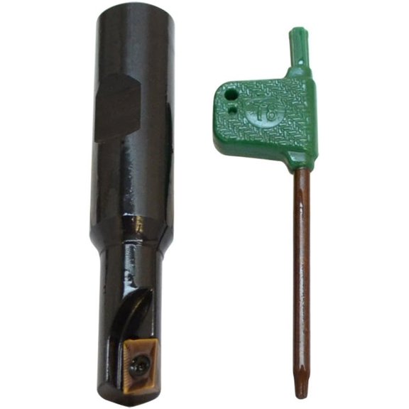 1/2'' x 5/8" Indexable End Mill 90 Degree Square Shoulder APKT Insert