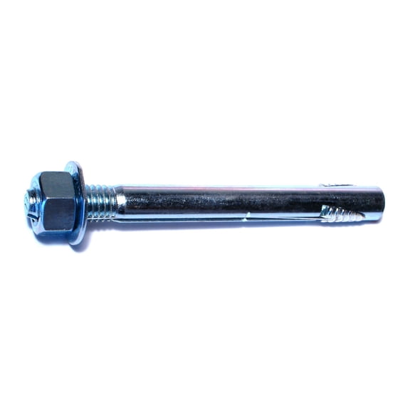 1/2" x 5" Zinc Plated Steel Wej-It Anchors WAS-339 (25 pcs.)