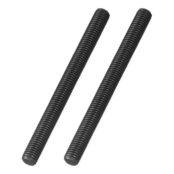 1/2" x 6" Fully All Threaded Rod, 2Pack B7 Alloy Steel Long Threaded Screw Right Hand Threads Fully Studding Rod Bar