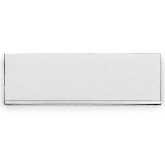 Label Holder Economy Strips 1/2"" x 6"" Clear (50 pcs/pkg)