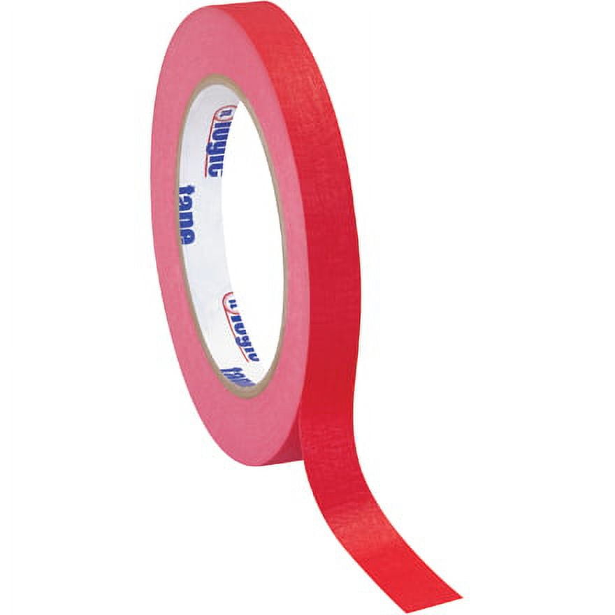Masking Tape - 1 x 60 yds, Red