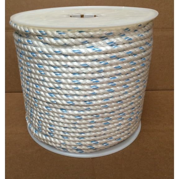 1/2" x 600' Polydac Poly Dacron Combo Rope MTC Dock Line & Anchor