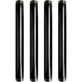 thumbnail image 1 of 1/2 x 72 Inch Steel Black Pipe (4-Pack), Heavy Duty  Malleable Steel Pipes, 1/2'' x 72'' Pre Cut Threaded Pipe Nipple Great For All DIY Furniture Projects And Black Pipe Shelving, 1 of 14