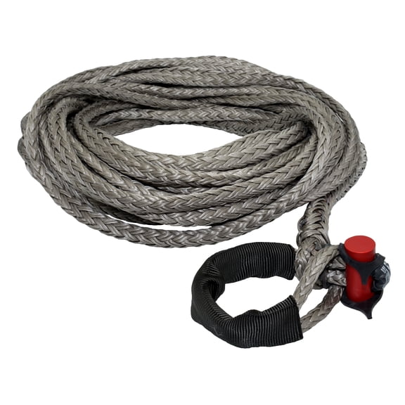 1/2" x 75' LockJaw Synthetic Winch Line Extension w/ Integrated Shackle 10,700 lbs WLL
