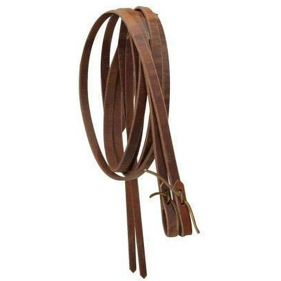 1/2" x 8' Leather Reins w/ Water Loop Ends