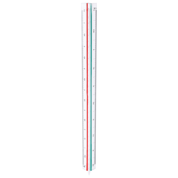 1:20 1:25 1:50 1:75 1:100 1:125 Plastic Triangular Scale Ruler