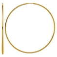 thumbnail image 1 of 1/20 14k Gold Filled 1.25 X 65mm Endless Hoop Earrings 65x65mm Wide 1.25mm Thick Hoop Earring for Women, 1 of 2