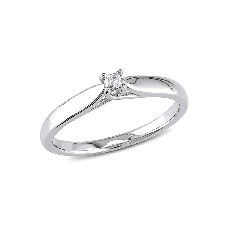 Sterling Silver Diamond 1/20 CTW Infinity Ring Sterling Silver Diamond 1/20 CTW Infinity Ring