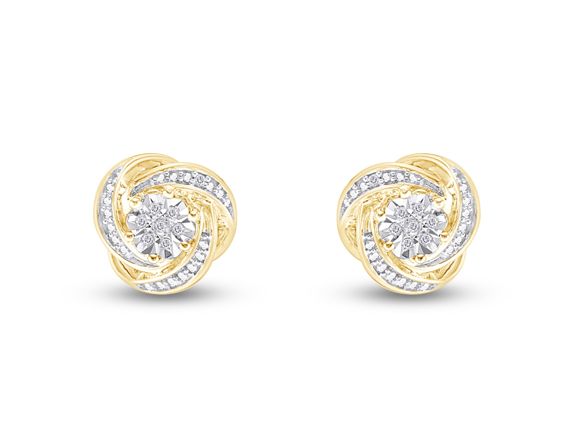 Buy Trendy Single Stone Diamond Earrings |GRT Jewellers