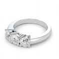 thumbnail image 1 of 1.20 Ct Brilliant Round Cut Diamond Bridal Rings for her Solid 14K White Gold, 1 of 5