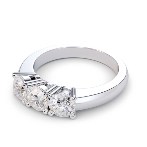 1.20 Ct Stunning Round Cut Diamond Engagement Rings for her Solid 950 Platinum