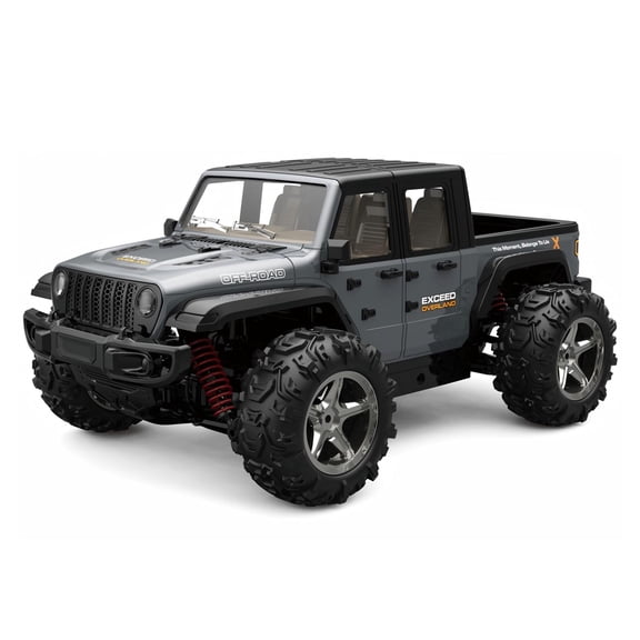 1/20 Scale 4WD RC Car High Speed Off Road Remote Control Truck 2.4G Full Proportional Racing Vehicle With LED Lighting Independent Suspension System For Adults Hobbyists