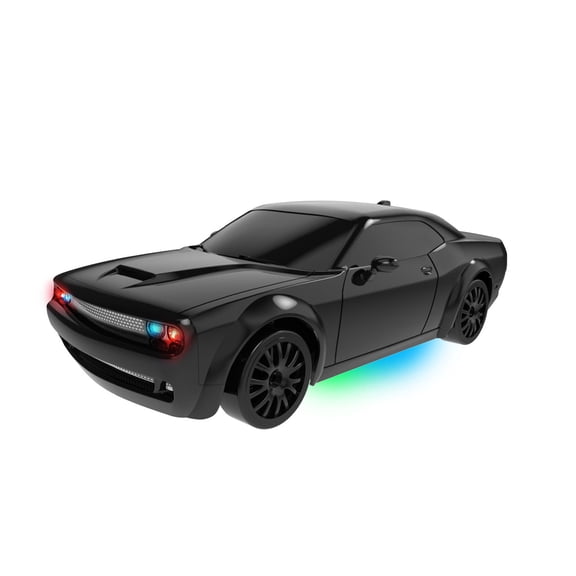 1:20 Scale 4WD RC Drift Car with Gyro, 2.4GHz Full Proportional, 20km/h, 3-Zone LED Lights, Rechargeable