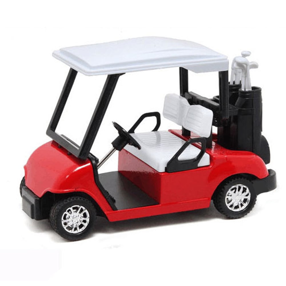 1/20 Scale Alloy Golf Cart Diecast Pull Back Car Model Kids Toy Collectible  