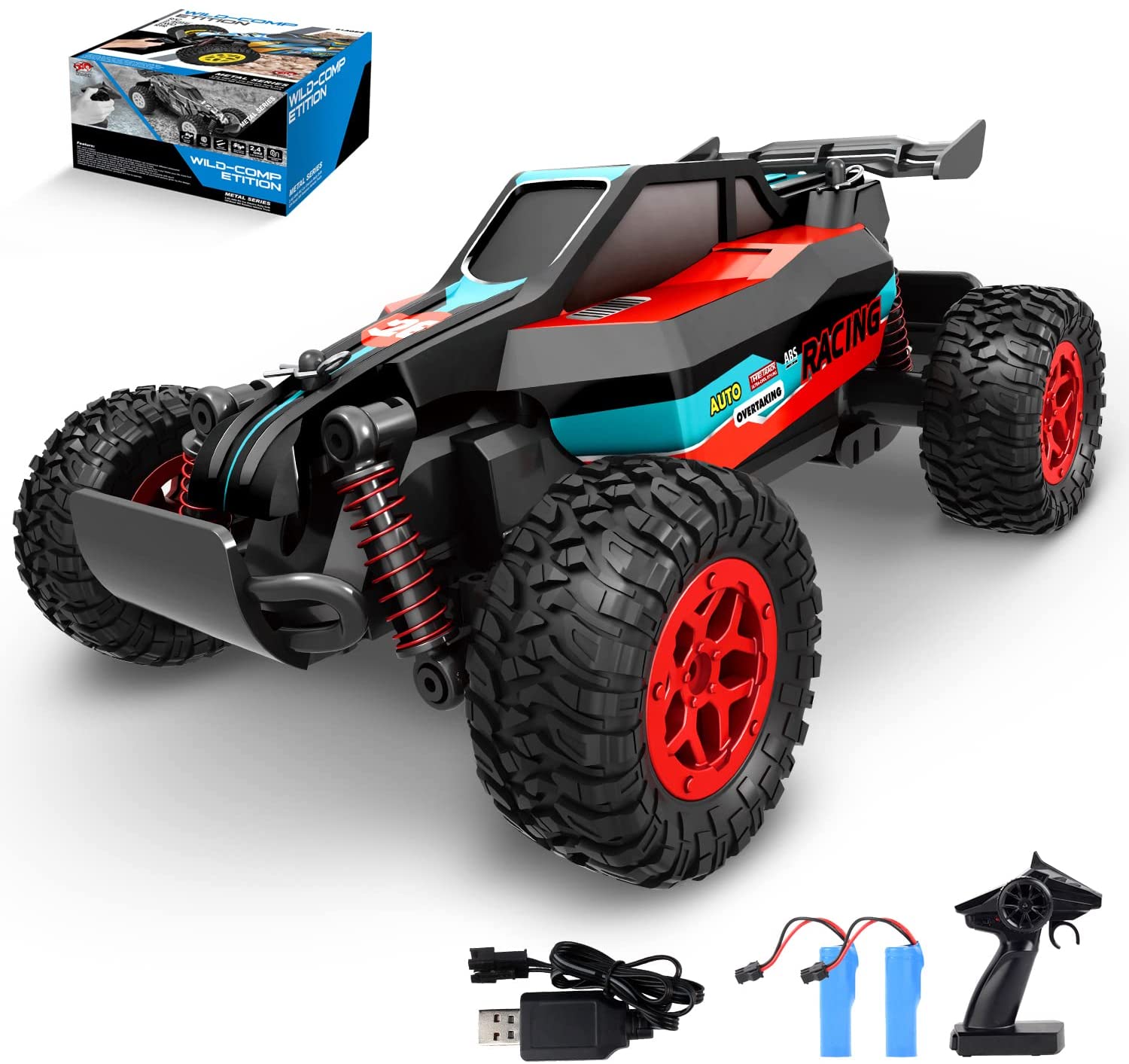 1:20 Scale Mini RC Off-Road Fast Car , 2.4GHZ Remote Control Car 20KM/H ...