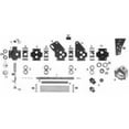 thumbnail image 1 of 1.20 in. 45 deg 10 AN Out, -10 AN Replacement Dry Sump Pump Gear Body, 1 of 1