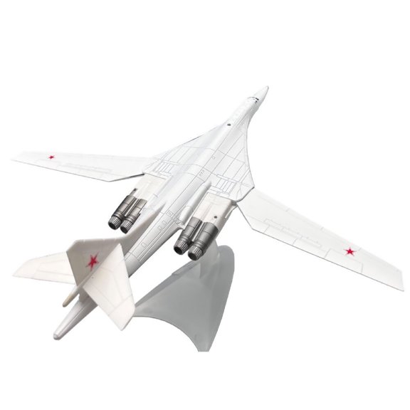 1:200 Alloy Aircraft Model Russian Tupolev TU-160 Long Range Bomber Collectible and Decorative Gift