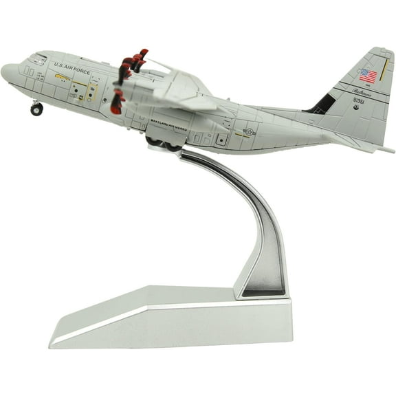 1:200 C-130J Hercules Military Transport Aircraft Metal Plane Model,US Air Force,Military Airplane Model,Diecast Plane,for Collecting and Gift