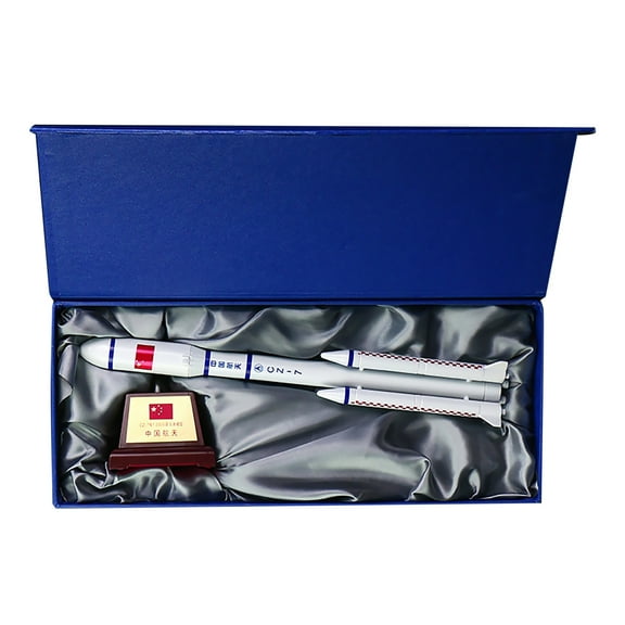 1/200 Model Long March 7 Rocket with Display Stand Noble Fashion for Space Exploration Enthusiasts