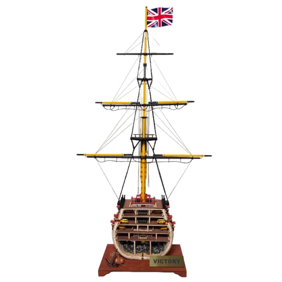 1/200 Scale Wooden Cross Section Display Model Kit Victory Style Structure Replica With DIY Assembly Components For Collectors, Showcase Shelves, Study Rooms And Decorative Displays
