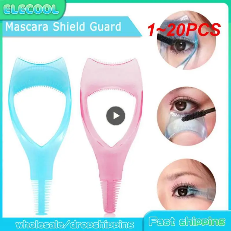 120PCS In 1 Shield Guide Guard Lash Curler Eyelash Curling Comb Makeup Tools Lashes Cosmetics