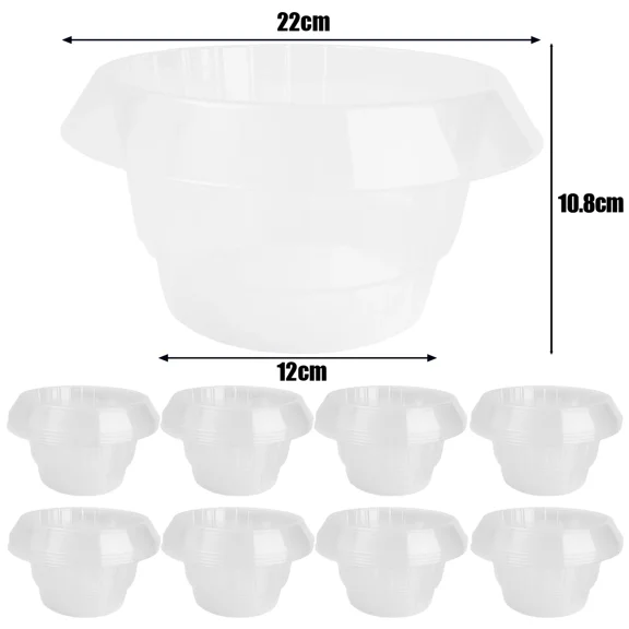1/20x Snail Collars Slug Plant Protection Collar Plant Garden Protective Cover Reusable Flower Pot Guard Protectors From Insects