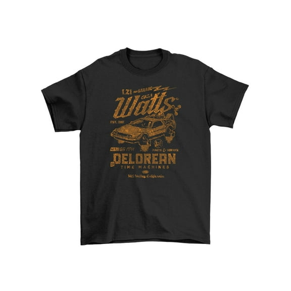 1.21 Giga Watts Funny T-Shirt - Delorean Time Machine Design for Back to the FutAll-Season, Family T-shirt