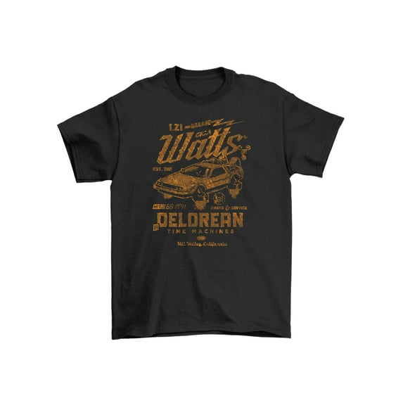 1.21 Giga Watts Funny T-Shirt - Delorean Time Machine Design for Back to the FutAll-Season, Family T-shirt