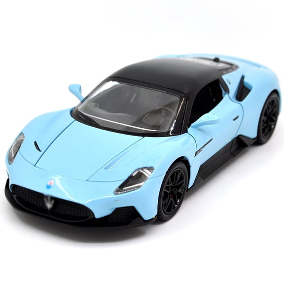 1: 22 Suitable for Maserati MC20 sports car alloy model, car die-casting metal collection, car model sound and light toys, children's boys' car gifts